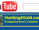 Hunting4Gold is ProspectorJess on YouTube